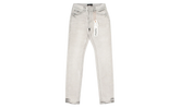 Skinny Coated Denim "Grey" P001 SKLG324