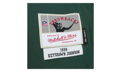 NFL Keyshawn Johnson Dark Jersey "1998 New York Jets - Hunter Green" LGJY6208 NYJ98KJHHNGN