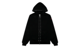 Dane Studded Full Zip Hoodie "Zero - Black" P26SPZ002-BLK