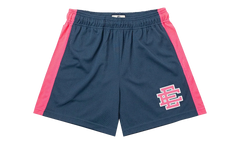 EE BASIC SHORT "SS22 - Dark Denim/Knockout Pink" EE670