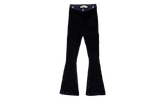 Velour Flared Leggings "Blue" 95 OFW 1801