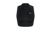 SHINE FRONT ZIP BRA "Nike - Obsidian And Dark Teal" SKM048