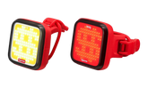 Knog Blinder Bicycle Lights - Set of 2 "FW21 - Red" SU26922