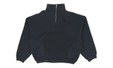 Script Logo Quarter Zip "Black" RHDMTPS0101 BLK