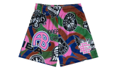 EE BASIC SHORT "SS24 - Green/Pink" EE671