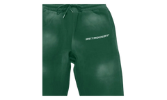 Prefall Flare Sweatpants "Green Washed" RET002