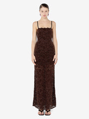 PAMELA MAXI DRESS - CHOC