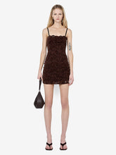 PAMELA MINI DRESS - CHOC