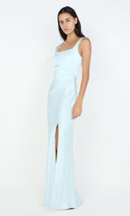THE DREAMER SQUARE NECK DRESS - ARCTIC BLUE