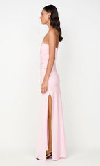 ETERNITY STRAPLESS MAXI DRESS - POWDER PINK