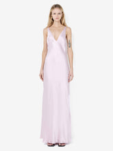 FLORENCE V NECK MAXI DRESS - BALLET