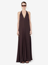SABRINA TRAPEZE DRESS - DARK CHOCOLATE