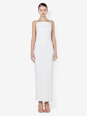 ARLENE STRAPPY MIDI DRESS - IVORY