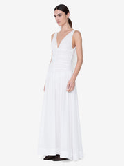 MARLOWE MAXI DRESS - WHITE
