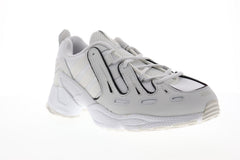 EQT Gazelle EE7744 Mens White Mesh Mid Top Lace Up Athletic Running Shoes