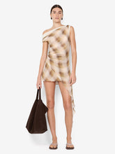ELIANA MINI DRESS - DUNE CHECK