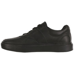 Men's High Street Lace Up Sneaker in Matte Black