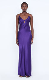 CEDAR CITY MAXI DRESS - DEEP PURPLE