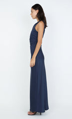 LUNETTA ASYM DRESS - INK