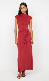 SUSIE MAXI DRESS - CHERRY