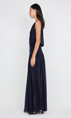 RHONE DROP WAIST DRESS - INK