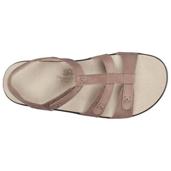 Women's Sorrento T-Strap Sandal in Praline Wide