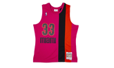 NBA Alonzo Mourning Reload Swingman Jersey "2005 Miami Heat - Pink" SMJYCP19297 MHEPINK05AMO