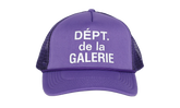 French Logo Trucker Hat "Flo Purple" TCFL 9143 FLO