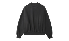 Los Angeles Heavy Fleece Cropped Sweatshirt "Vintage Black" 192HO256893F