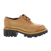 Henrik A82104-101 Womens Brown Leather Oxfords & Lace Ups Casual Shoes