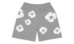 Pinstripe Wreath Sweatshorts "Grey" DT537