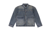 FUROR WAXED DENIM JACKET "Indigo" WDWMOTW 0013