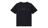 Crystals Textured SS Tee "Black" P104 TBMS226