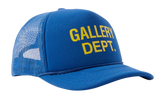 Logo Print Trucker Cap "Blue" GD077