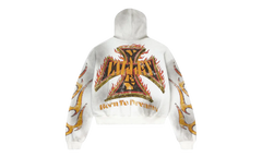 Reborn Waffle Zip-Up Hoodie "White" 11451 1SS2604VFRWZU WHIT