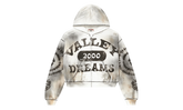 Spiral Zip Up Hoodie "Dark White" 11451 10004VFSZUH DARK