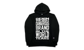 Mission Statement Hooded Sweatshirt "Black" DT307