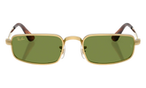 Ray-Ban Bold Metals "A$AP Rocky - Polished Arista Gold with Green Lens" RB3927 001 31