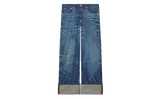 Turn Up Wide Fit Jeans "Stone Blue" FF65DP4216I7DY