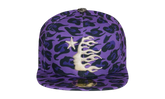 Cheetah Print Snapback "Purple" HSR250