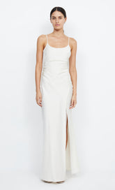 ETERNITY SCOOP MAXI DRESS - CREAM