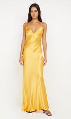 SOL TIE MAXI DRESS - MANGO