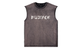 Worn Gothic Sleeveless Tee "Brown" P103 TBSP226