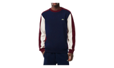Brushed Fleece Colourblock Sweatshirt "Navy / Zinfandel" SH1299 PIG