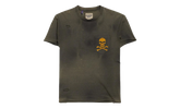 Distressed Bones T-Shirt "Faded Black" CR0P4J2N