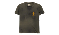 Distressed Bones T-Shirt "Faded Black" CR0P4J2N