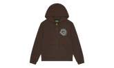 Denim University Zip Hoodie "Brown" DT462