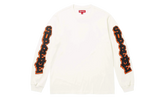 Cracked Sleeve Long Sleeve Top "SS26 - Washed White" SU27257
