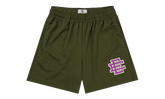 EE Basic Shorts "Chive Green / Purple" EE270