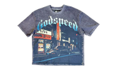 Pit Stop Tokyo T-Shirt "Grey Wash" 10055866